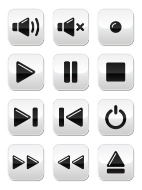 Ses / müzik seti düğmeleri