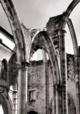 Carmo Church ruins clipart