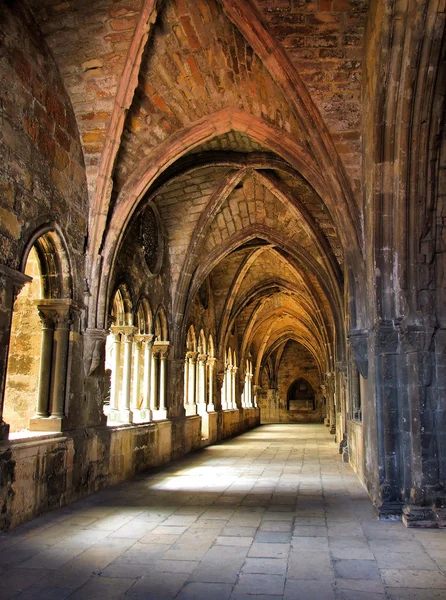 Cloister of Lisbon cathedral — Stock Photo, Image