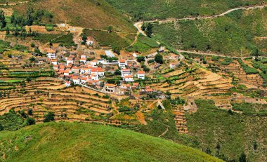 Arganil mountains in Portugal clipart