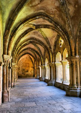 Cloister of Se Velha in Coimbra clipart