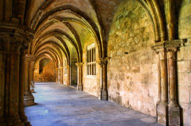 Cloister of Se Velha in Coimbra clipart