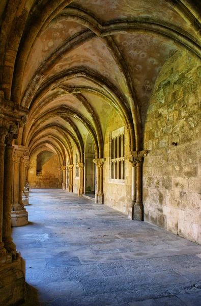 Kloster af Se Velha i Coimbra, Portugal - Stock-foto
