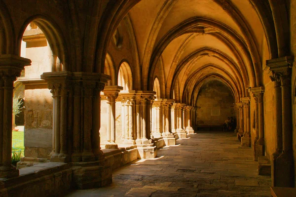 Cloister se velha Coimbra — Stok fotoğraf