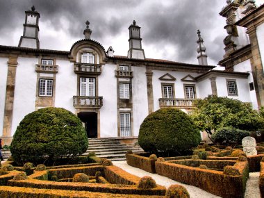 Mateus palace in Vila Real clipart