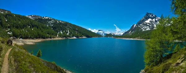 Codelago (devero 的湖) devero alp 的湖 — 图库照片