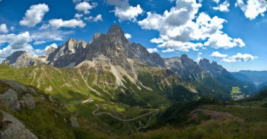 Cimon della Pala, Dolomites - Italy clipart