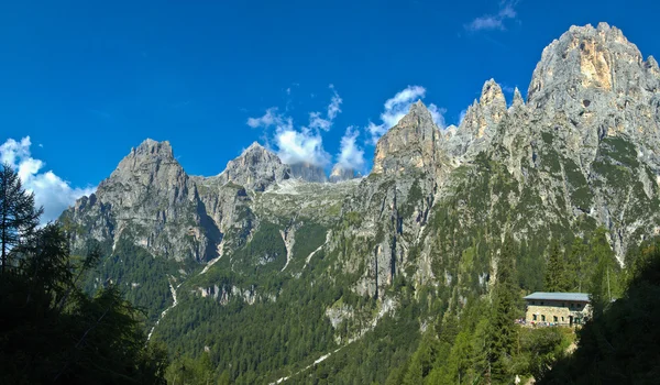 Val canali, pale di san martino - Dolomity — Zdjęcie stockowe
