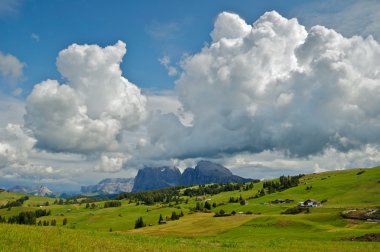 Dolomites, seiser alm - İtalya