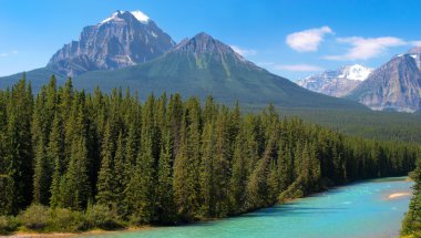 Wilderness in Banff National Park, Alberta, Canada clipart