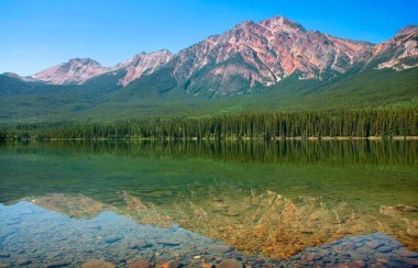 Scenic landscape in Banff National Park, Alberta, Canada clipart