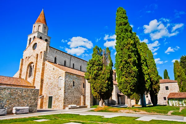 Basilica di santa maria assunta v aquileia, Itálie — Stock fotografie