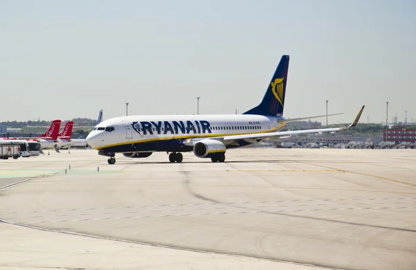 Ryanair, Boeing 737-800 Taxiing — Stock Photo, Image