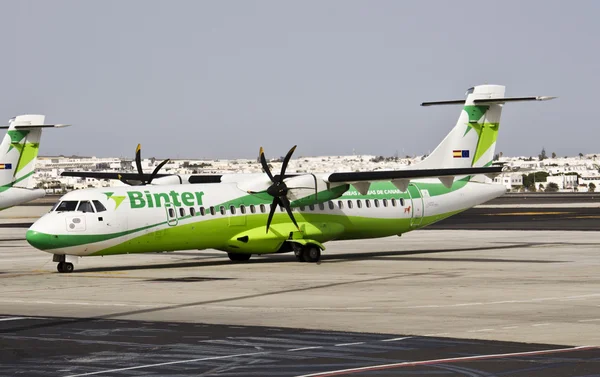 Binter Canarias, ATR 72 - 500 — Stock Photo, Image