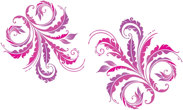 Decorative floral background — Stock Vector