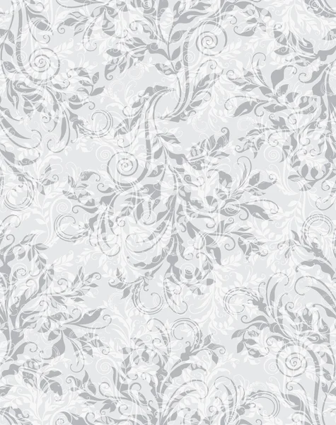 Elegant decorative floral seamless EPS10 pattern — Stock Vector