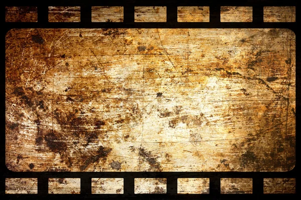 Old grunge film frame — Stock Photo, Image