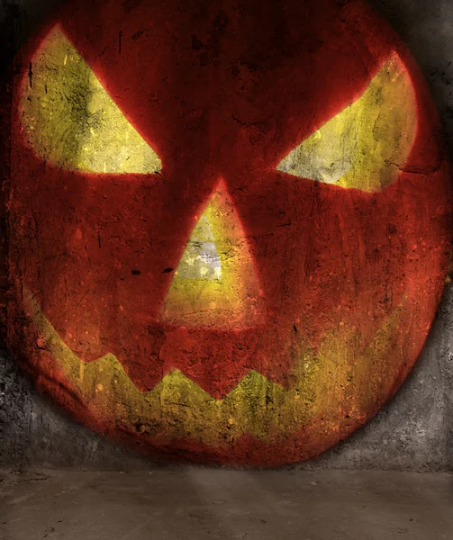 Halloween abóbora abstrato grunge fundo — Fotografia de Stock