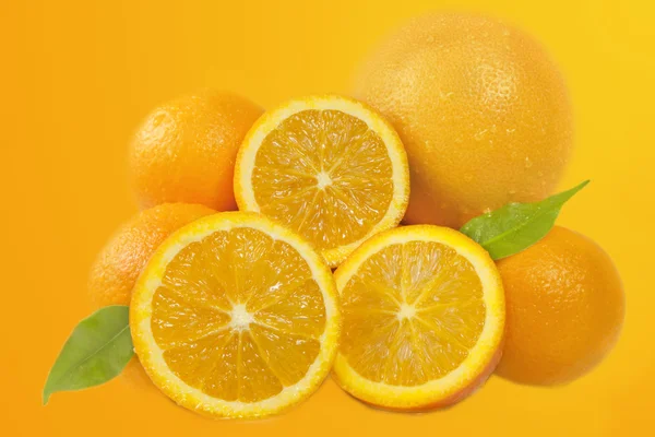 Skład pomarańczowy streszczenie tło — Zdjęcie stockowe