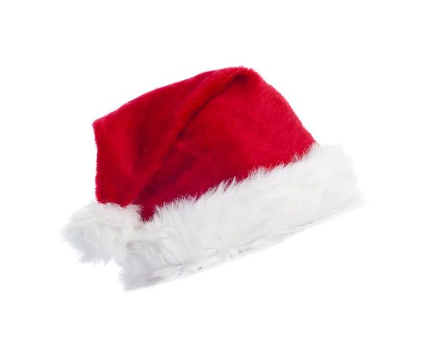 Santa Boże Narodzenie czerwony kapelusz — Zdjęcie stockowe