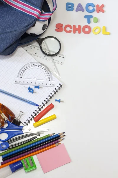 Back to school education background concept — Stock Photo, Image
