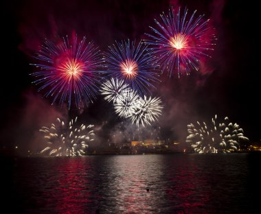 Malta Fireworks Festival clipart