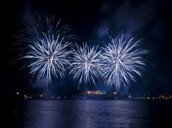 Malta Fireworks Festival — Stock Photo, Image
