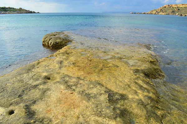 Bahía de Gnejna - Malta — Foto de Stock
