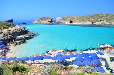The Blue Lagoon - Comino, Malta clipart