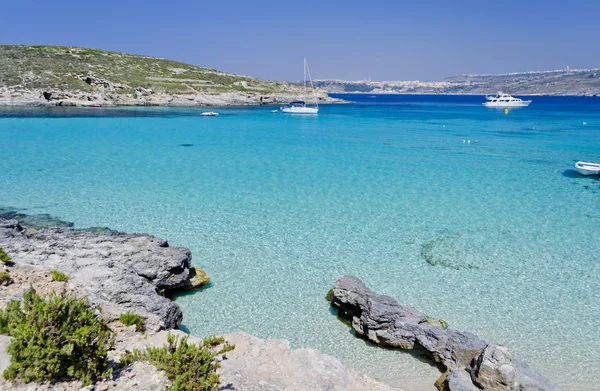 A Lagoa Azul - Comino, Malta — Fotografia de Stock