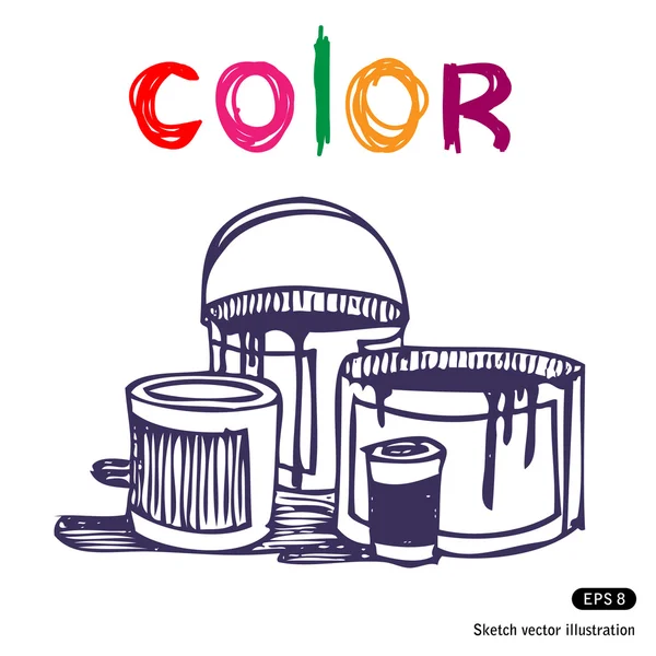 Color banks — Stock Vector