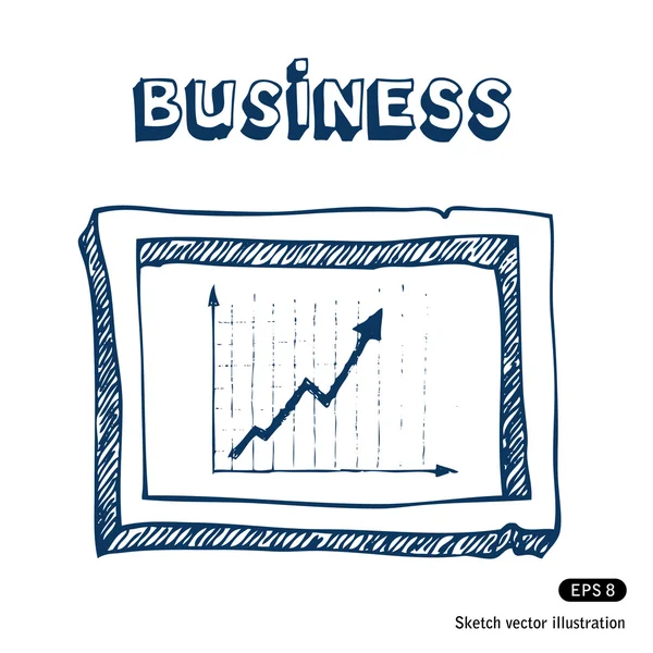 ビジネス グラフィックやフレーム — ストックベクタ
