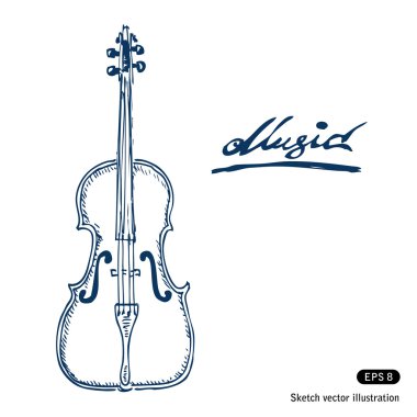 Violin clipart