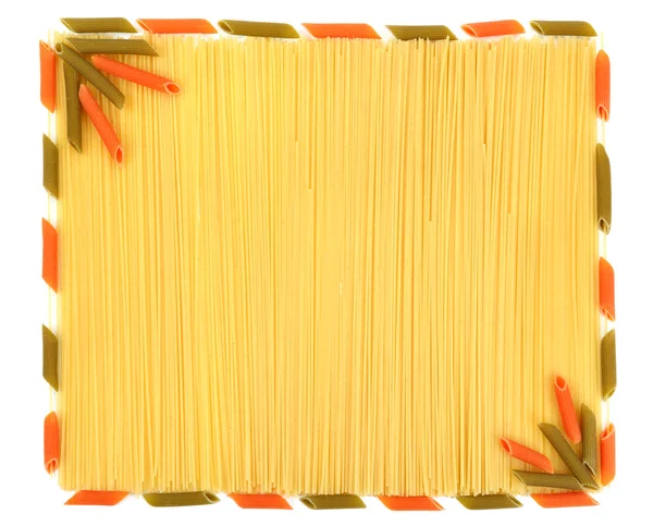 Tło spaghetti — Zdjęcie stockowe