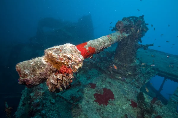 Weapons of the Thistlegorm wreck. — Stock Photo, Image
