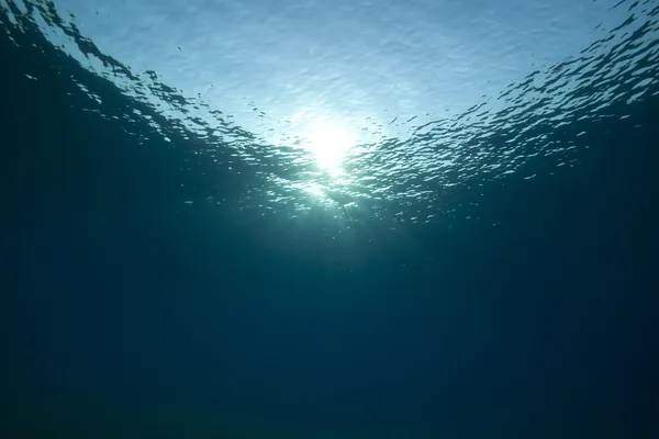Ocean and sun in the Red Sea. — Stock Photo, Image