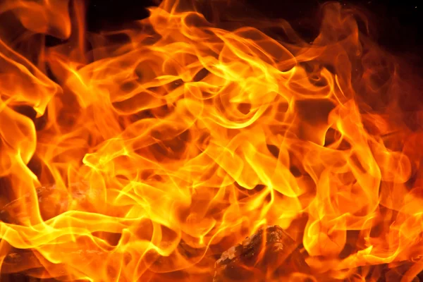 Flame Background Stock Photo