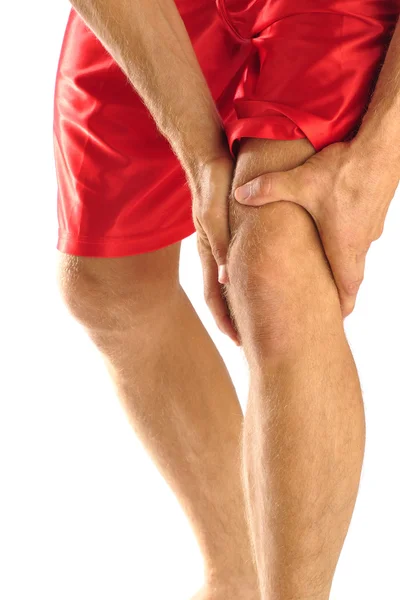 Lesión de rodilla — Foto de Stock