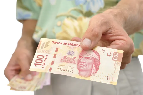 Mexikanska pesos — Stockfoto