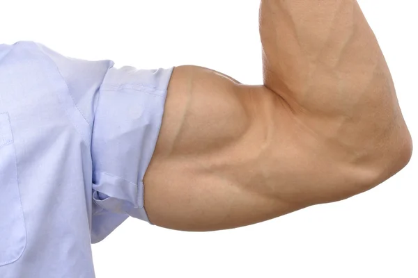 Velký biceps — Stock fotografie