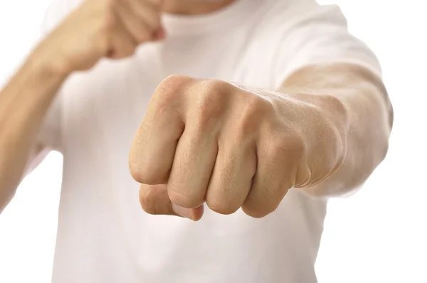 Fist punch Stock Image