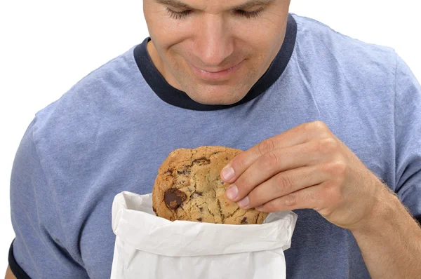 Desejando um biscoito — Fotografia de Stock