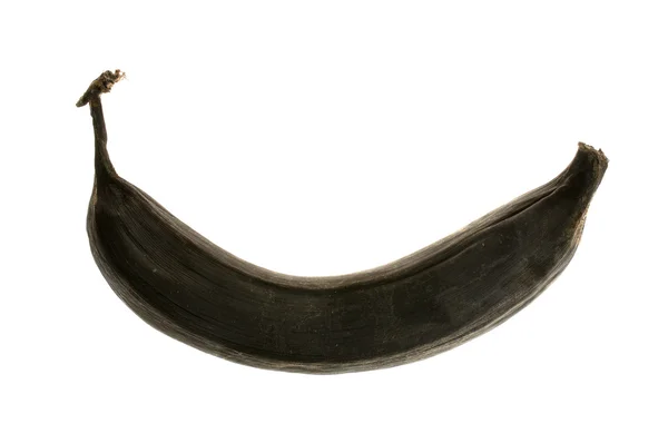 Black banana — Stock Photo, Image