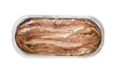 Canned anchovies clipart