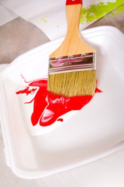 fırça ile boyama
