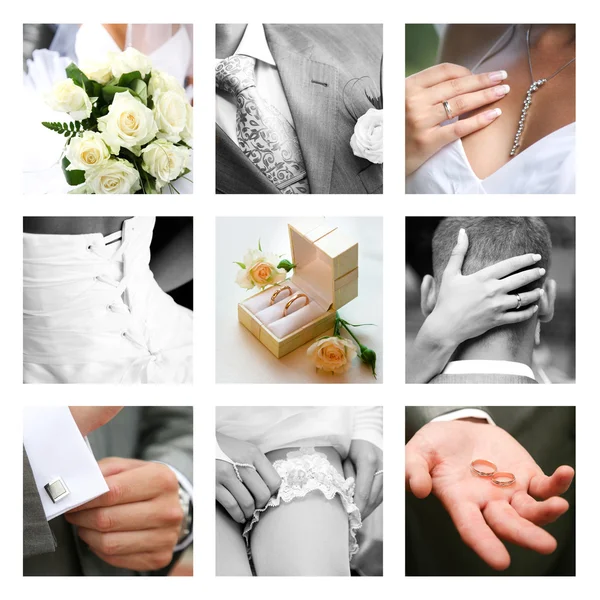Svatební okamžiky — Stock fotografie