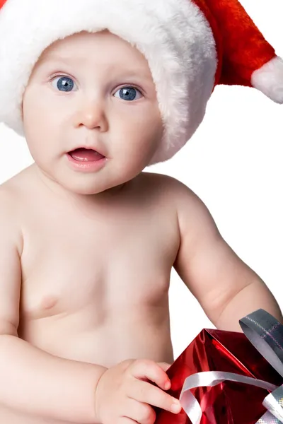 圣诞老人宝宝 — 图库照片