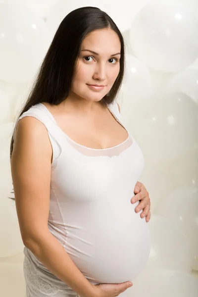 Terhes hölgy — Stock Fotó