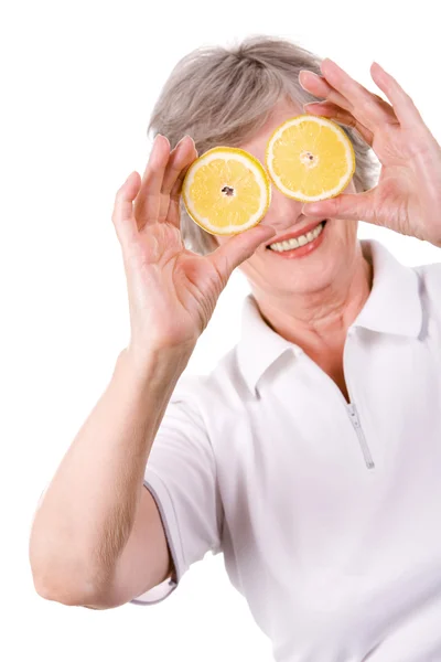 Лимонное настроение — стоковое фото