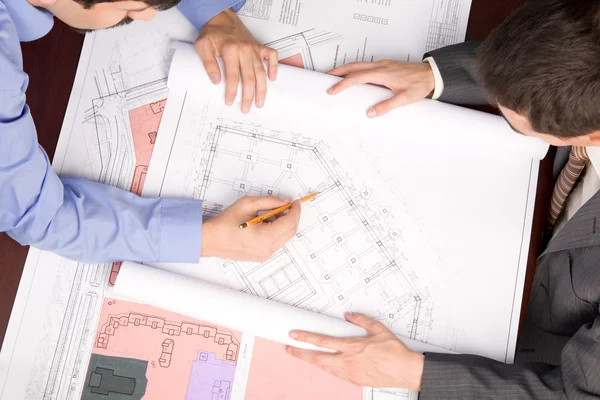 Occupation of architects — Stock Photo, Image